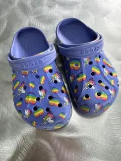 Crocs キッズ サンダル ユニコーン柄のサムネイル