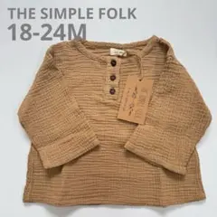 【新品未使用】THE SIMPLE FOLK トップス 18-24M 80cm
