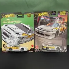 【ホットウィール】リバティーウォーク 日産 スカイライン シルビア 2台セットのサムネイル