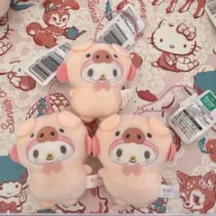 サンリオ どうぶつ着ぐるみマスコット〜こぶた編〜 マイメロ