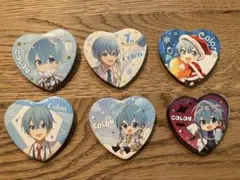 【値下げしました】すとぷりころんくんハート缶バッジ6点セット