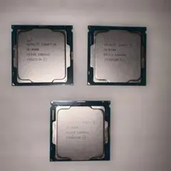 Intel Core i5-8500 CPU 3個セット