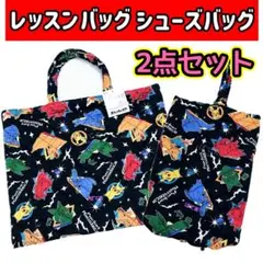 ポケモン　ポケットモンスター　レッスンバッグ　シューズバッグ　2点セット　②
