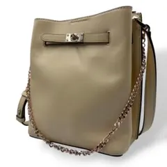 MICHAEL KORS マイケルコース ショルダーバッグ チェーン ベージュ