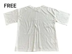 【即決大歓迎】ホワイト 半袖Tシャツ 無地　フリーサイズ