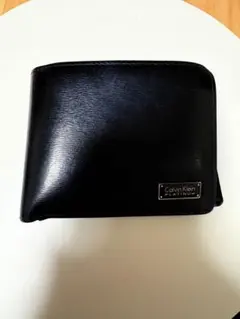 Calvin Klein PLATINUM 이중 지갑 블랙