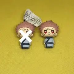 呪術廻戦 両面宿儺 立体ラバーマスコット2 キーホルダー プライズ