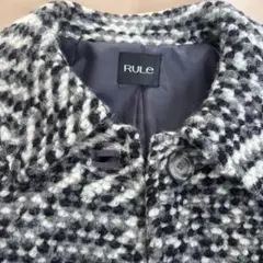 モヘア　ショート　コート　アウター　RULE
