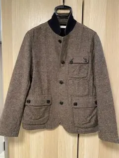ANACHRONORM アナクロノーム ニットカーディガン ショールカラー 茶 