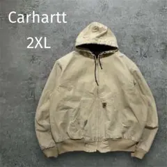 90s 星タグ USA製 カーハート アクティブジャケット 2XL 鬼フェード