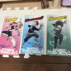MY HERO ACADEMIA クリアファイル 3枚セット