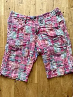 Columbia コロンビア パッチワーク ショートパンツ　Lサイズのサムネイル