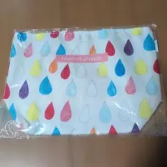 tsumori chisato トートバッグ（ランチバッグ）レインボードロップ柄のサムネイル