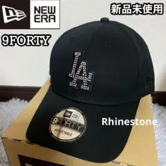ニューエラ キャップ 9FORTY 帽子 LA ドジャース ラインストーン