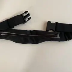 ナイロン製 ブラックウエストポーチ