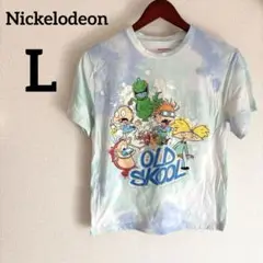 Nickelodeon 【L】OLD SKOOL 半袖Tシャツ ニコロデオン