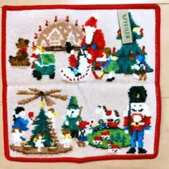 新品☆FEILERフェイラー　タオルハンカチ　NUT CRACKER　クリスマス