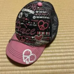 ハートデザイン メッシュキャップ