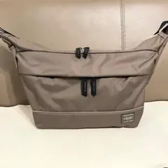 未使用品✨ポーターガール ムース ショルダーバッグ L グレージュ