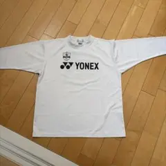 YONEX ホワイト 長袖 Tシャツ HAYATO CUP