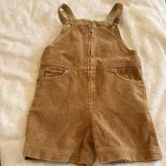 ベビー服 90 コムサデモード コーデュロイ オーバーオール 日本製 サロペット