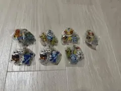 ポケットモンスター　旅立ちの3匹　アクリルスイング　7個セット