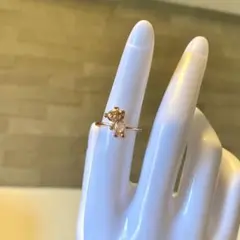 【天然石指輪】ローズクォーツ