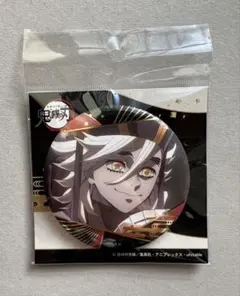 鬼滅の刃 童磨 箔押し缶バッジ