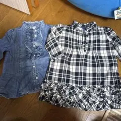 Ralph Lauren トップス 12M フリル付チュニック