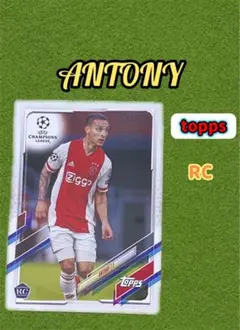topps チャンピオンズリーグ　アントニー　アヤックス　soccer 日本限定
