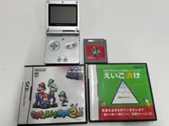 ゲームボーイアドバンス SP + ゲームソフト3本セット 動作未確認