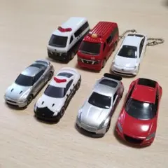 トミカキーホルダー　ポケットトミカ　7台セット