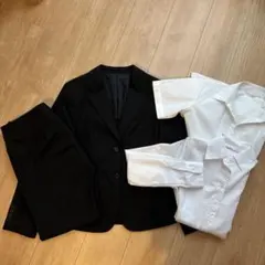 【4点セット値段交渉可】ジャケット、パンツ、半袖長袖の白シャツ
