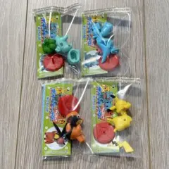 チョコエッグ　ポケモン　旅立ちの3匹　フシギダネ　ワニノコ　ポカブ　ピカチュウ