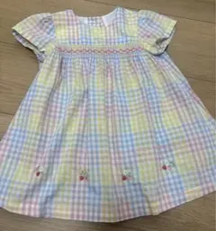 ファミリア　半袖ワンピース　チュニック　80