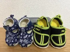 IFME ベビーサンダル　ウォーターシューズ/ペイズリー柄ベビーサンダルセット