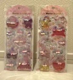 正規品　サンリオ　ウォーターインシール　ウォーターシール　キティ　マイメロディ