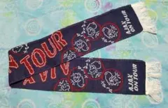 【足球围巾】90年代 阿贾克斯 『AJAX ON TOUR』海军蓝