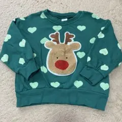 クリスマス　トナカイトレーナー