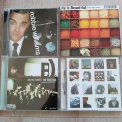 Robbie Williams, Bon Jovi, などCD4枚組