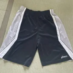 asics アシックス メンズ ハーフパンツ Lサイズ ブラックのサムネイル