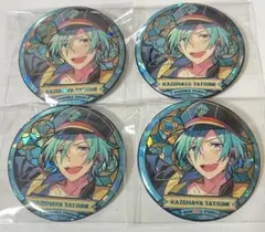 あんさんぶるスターズ あんスタ 中国 缶バッジ 花窓 風早巽 4点セット