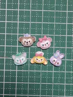 シール　ダッフィー　シェリーメイ ステラ・ルー　ジェラトーニ　クッキー・アン　B