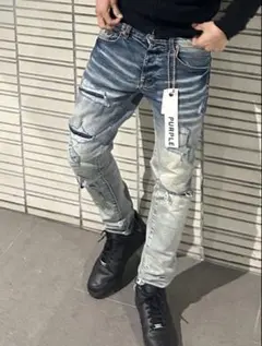 正規品 purple brand p001 28 PURPLE BRAND P001 ホワイト28 - メルカリ