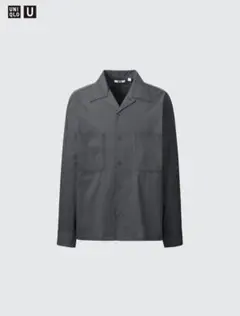 UNIQLO U／オーバーサイズシャツジャケット（Lサイズ）　ユニクロユー