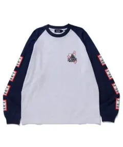 XLARGE × have a good time ラグラン 長袖Tシャツ