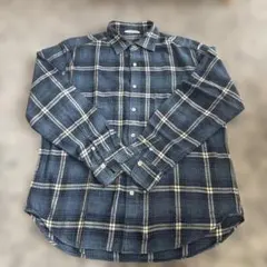 45rpm チェック柄フランネルシャツ サイズ5