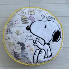 スヌーピー 円形クッション