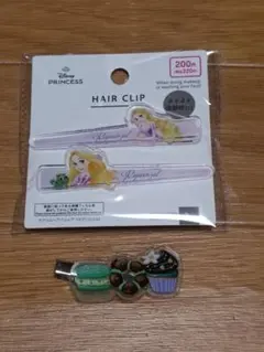 Disney ラプンツェル ヘアクリップ 2個セット