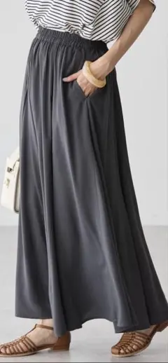 【新品未使用】サラックールギャザースカート